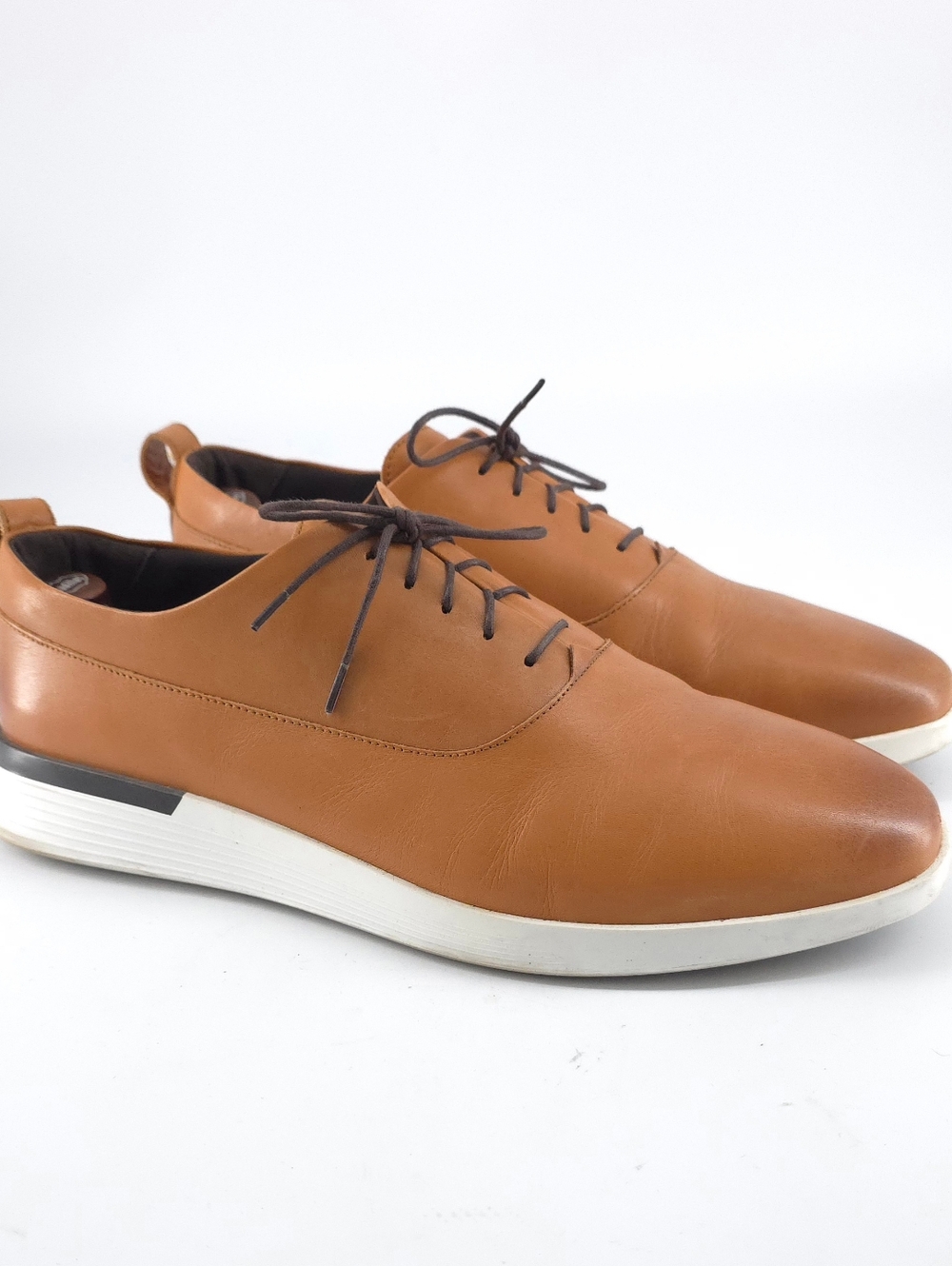 Wolf & Shepherd Derby Shoes Men Size 12 M Crossover Honey Leather Longwing Dress